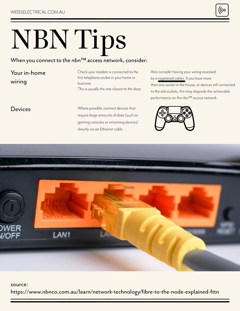 NBN Fibre To The Node Tips