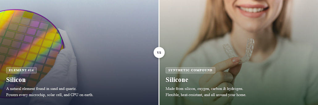 Silicon Vs Silicone