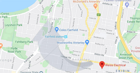 Fairfield Map